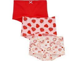 WE Fashion Meisjes hipsters - 3-pack