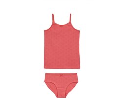 WE Fashion Meisjes singlet met bijpassende slip