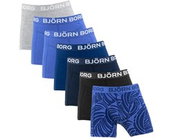 Björn Borg jongens cotton stretch 7P boxers basic print multi IV