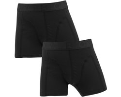 Björn Borg jongens sports 2P microfiber boxers zwart