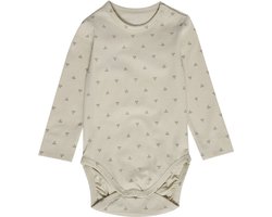 Hummel Kinder Langarm Body Hmlmini Bee Aop L/S 230320 Silver Birch-86
