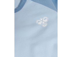 Hummel Kinder Mini Raglan Body Longsleeve Bee 233866 Faded Denim-68 - ca. 6 Monate