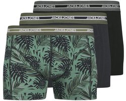 Jack & Jones Ezra Leaves Trunk Boxershorts Junior (3-pack) - Maat 164