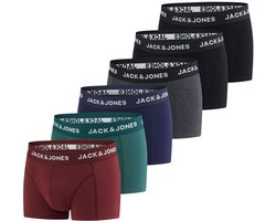 Jack & Jones Jongens Boxershorts JACJEANS TRUNKS 6 PACK JNR 6 Pack Veelkleurig