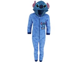Lilo & Stitch Onesie - Maat 146/152 - Polyester - Pyjama - Blauw