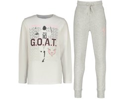 Messi Varom Jongens Pyjamaset - Real White