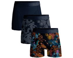 Muchachomalo – Boxershorts Boys – 3 Pack – Jongens Ondergoed – 95% Katoen – Maat 122/128