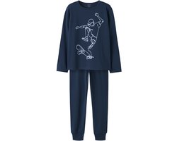 Name it jongens pyjama - Titan Skater - Kinder nachtkleding katoen - Copy - Copy - 128 - Blauw
