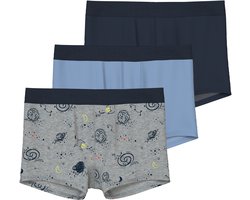 NAME IT - NKMBOXER 3P GREY SPACE NOOS - Jongens - Onderbroeken