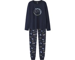 NAME IT - NKMNIGHTSET NAVY GAMER NOOS - Jongens - Pyjamas