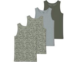 NAME IT - NKMTANK TOP 4P AOP NOOS - Jongens - Onderhemden