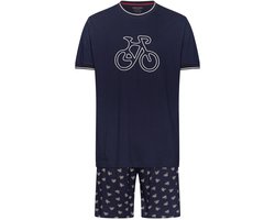 Pastunette - Shortama - Night Ride - Katoen - Blauw - Maat 128