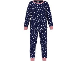 Petit Bateau Kinderpyjama van fleece met sterrenprint