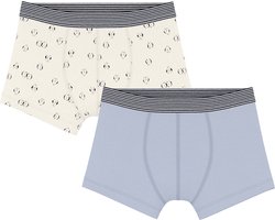 Petit Bateau Setje met katoenen boxershorts met pinguïnprint voor kinderen