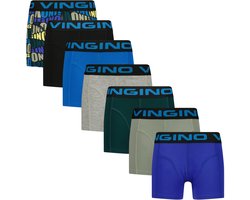Vingino Blue 7-pack Jongens Onderbroek - Deep Black