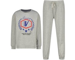 Vingino Whooly Kinder Pyjamaset - Grey Mele