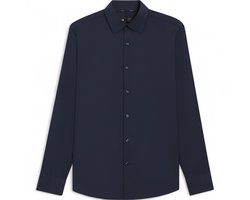 BOSS Black Business hemd lange mouw Blauw P-HANK-kent-C1-222 10241343 0 50503356/404