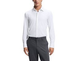 BOSS Black Business hemd lange mouw Wit P-HANK-S-K-261 10248739 01 50555747/100