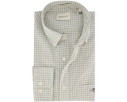Casual overhemd Gant Regular Fit wit button-down boord