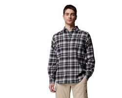 Columbia Cornell Woods™ Overhemd Met Lange Mouwen Grijs XL Man