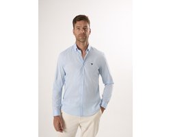 Felix Hardy Overhemd - Overhemden - 97% Katoen Heren Lichtblauw - Xl