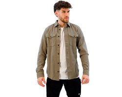 G-STAR Marine Slim Shirt l\s Heren Overhemd - shamrock gd