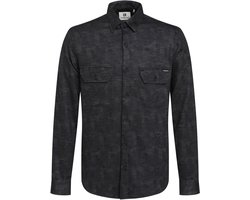 Gabbiano Overhemd Geometrisch Jersey Overhemd 335753 Navy Mannen Maat - XL