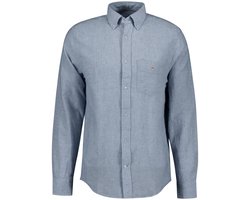 GANT Overhemd REGULAR COTTON LINEN SHIRT Set van 1
