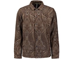 Heavy overshirt in jacquardpatroon