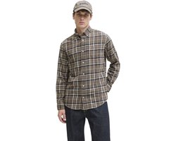Jack & Jones Heren Overhemd JJECLASSIC FLANNEL CHECK SHIRT gerade Veelkleurig XXL Volwassenen
