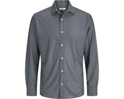Jack & Jones Overhemd Jprblaactive Stretch Ls Shirt Ln 12282199 Sky Captain/aop Mannen Maat - XL