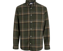 JACK&JONES JJECLASSIC FLANNEL CHECK SHIRT LS SN Heren Overhemd - Maat M