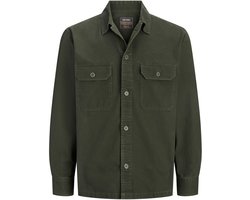 JACK&JONES - JJECOLTON CANVAS OVERSHIRT LS SN Heren Overhemd