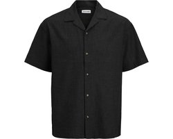 JACK&JONES - JJESUMMER LINEN BLEND RESORT SHIRT SS SN - Heren - Overhemden