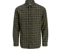 JACK&JONES JJJAMES FLANNEL SHIRT LS Heren Overhemd - Maat S