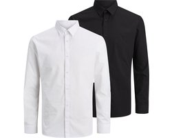 JACK&JONES JJJOE SHIRT LS 2 PACK MP Heren Overhemd - Maat XL