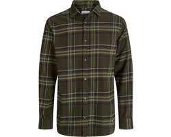 JACK&JONES JJJOSHUA CHECK SHIRT LS Heren Overhemd - Maat XL