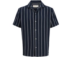 JACK&JONES - JORCOBA STRIPE RESORT SHIRT SS SN PLS - Heren - Overhemden