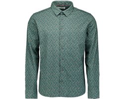 Jersey print overhemd
