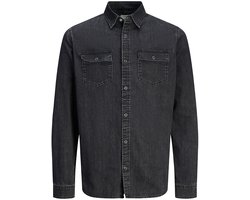 Jj Rebel Austin Wi 500 Overhemd Met Lange Mouwen Zwart L Man