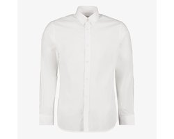 JJ REBEL heren overhemd wit - Maat L