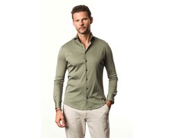 Ledûb modern fit jersey groen mouwlengte 7