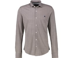 LERROS - Heren hemd - Maat XXL - Mannen - Bruin - katoen