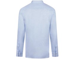 McGregor Overhemd Cotton Linnen Shirt Mm261 6001 02 Light Blue Mannen Maat - M
