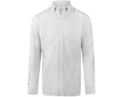 McGregor Overhemd Overhemd Oxford Grote Streep Mm999 6001 03 5108 Winter Sage Mannen Maat - XL