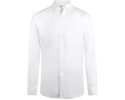 McGregor Overhemd Overhemd Oxford Stretch Mm999 6001 01 9000 White Mannen Maat - L