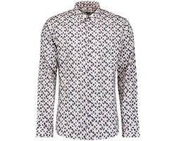 NO-EXCESS Overhemd Overhemd Met Allover Print 31430216 346 Light Mauve Mannen Maat - S