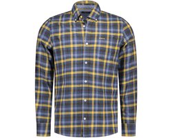 NZA - Blauw katoenen overhemd