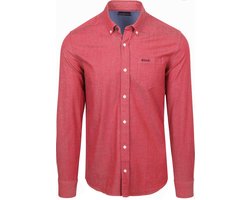 NZA - Rood katoenen overhemd