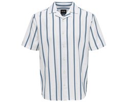 Only & Sons Casey Resort Cs Overhemd Met Korte Mouwen Blauw 2XL Man